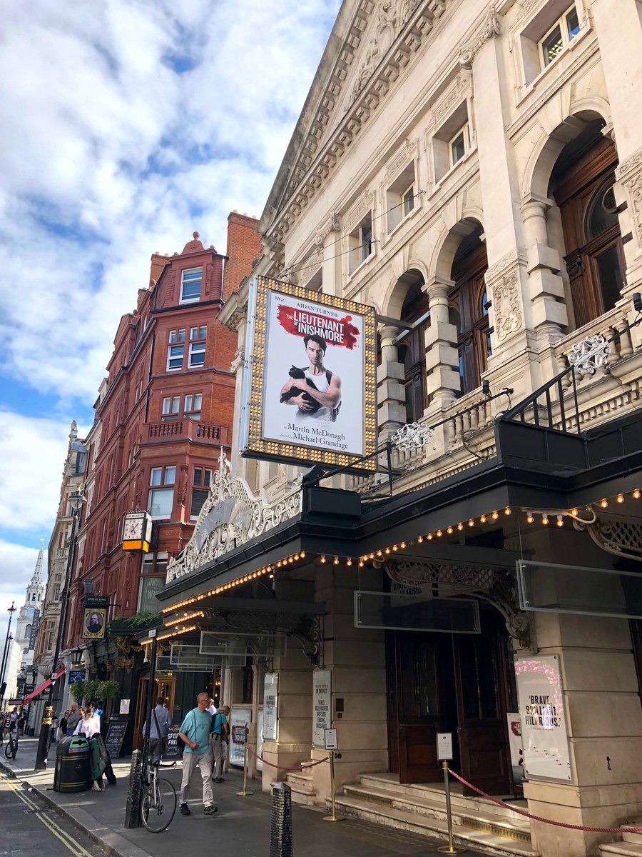 MichaelGrandage's tweet photo. Fancy coming to the #LieutenantOfInishmore Press Night on 4th July? We've just released some £10 tickets in the balcony, hurry or you'll miss them! https://t.co/Fjf1uZMYy9 https://t.co/wvaLsYR4ny