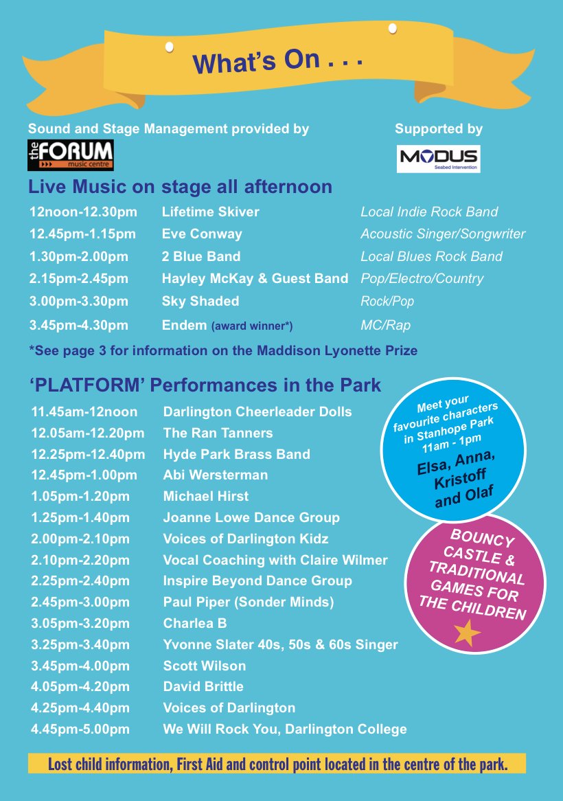 Darlington Carnival tweet media