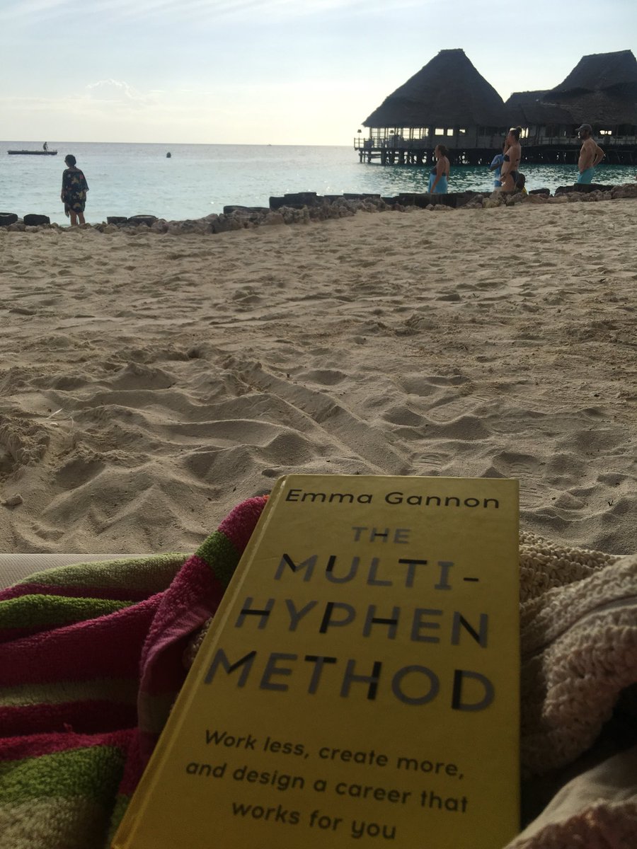 sonamsumeria's tweet photo. In Zanzibar and just finished reading this gem. Feeling ready to embrace my own unique magic powers as soon as I’m back from this holiday #motivated #multihyphenmethod #GotMyPermissionSlip @emmagannon https://t.co/thLCuJWutU