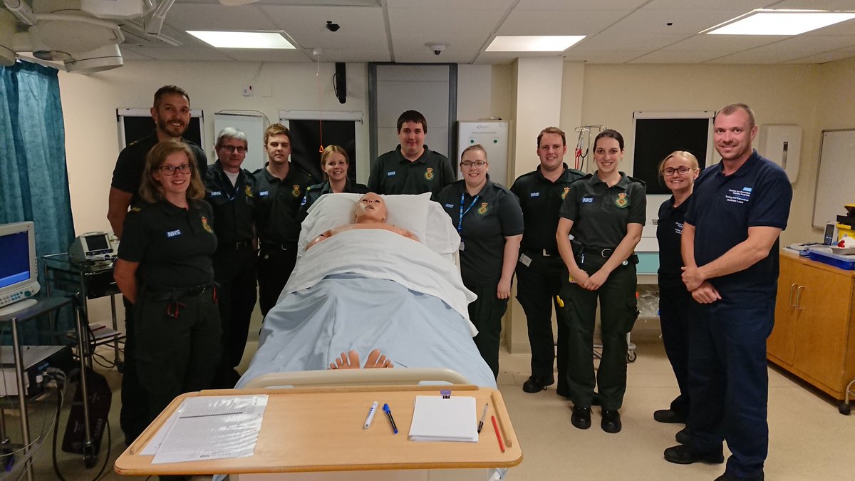 TERRI course enjoyed by YAS Paramedics, furthering their knowledge on tracheostomies and laryngectomies.