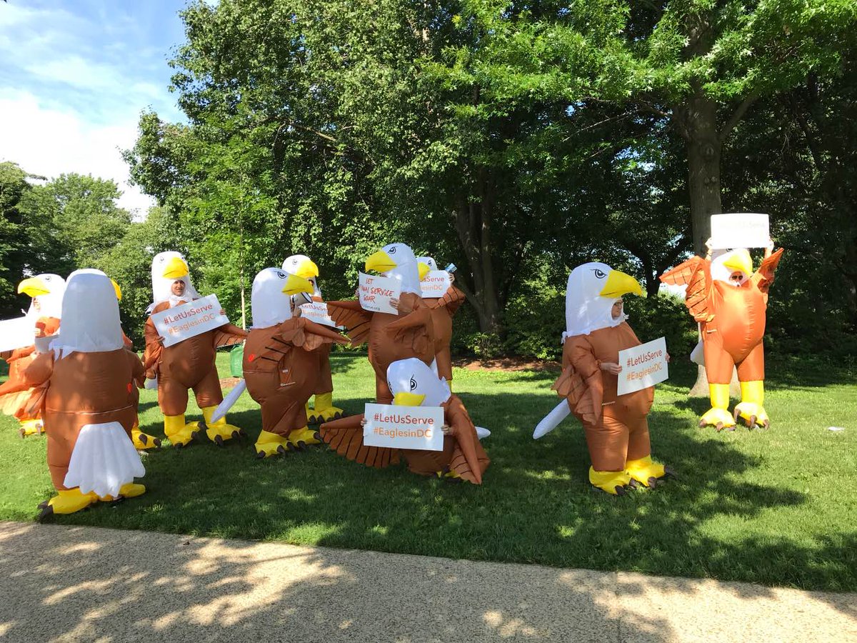 ServiceYear's tweet photo. And that’s a wrap! When the Senate sits down to markup the 2019 budget today they will have heard thousands of #nationalservice advocates &amp; the #EaglesinDC loud &amp; clear: EXPAND NATIONAL SERVICE! 

https://t.co/KIyAAHPuob #LetUsServe https://t.co/TSTPk64g3X