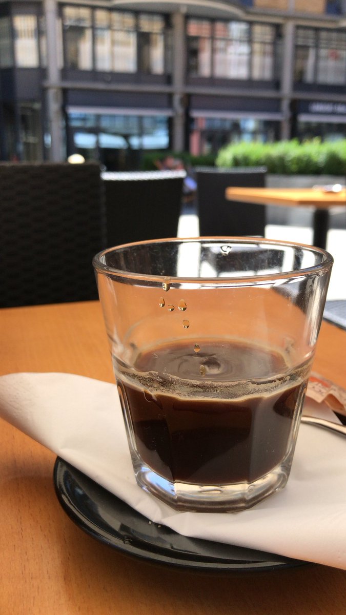 CourageYard's tweet photo. An Espresso Freddo kind of day at #CaffeParadiso! 🌡 Check out their range of iced drinks to keep you cool in this #heatwave https://t.co/Dy9anuWNXT