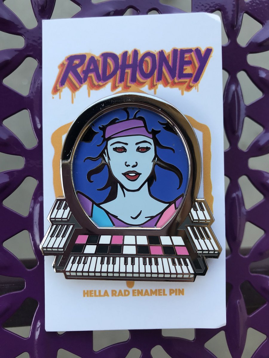 If you don’t mind flaws, neither do we! We found some of our sold out Synergy pins that have some minor flaws. They are listed at a discount in the shop now. radhoney.com 
✨it’s showtime, Synergy✨
#Jem #pingame