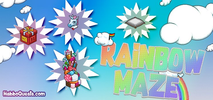 🌈 To celebrate our annual Rainbow Maze we're giving away 31 Days of HC, Snow Drift Pillow, Unicorn Hat &amp; Candy Throne! Follow &amp; retweet for the chance to win one of these goodie! Four winners, one item each! Deadline: 2nd July 9am BST! 🌈