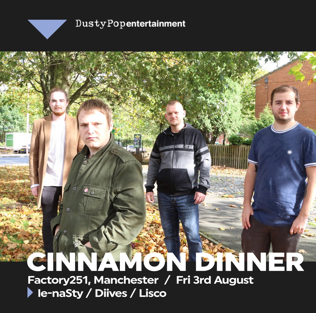 DustyPopUK's tweet photo. LIMITED TICKETS AVAILABLE
03.08 @FAC251
@cinnamondinner
#LeNasty
@diivesmusic1
#Lisco
TICKETS: https://t.co/o4RZLhJdpE https://t.co/OGfHR28j76