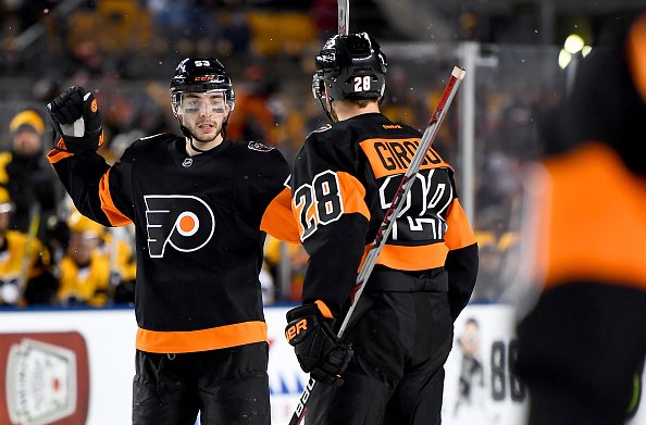 flyers black stadium series jersey