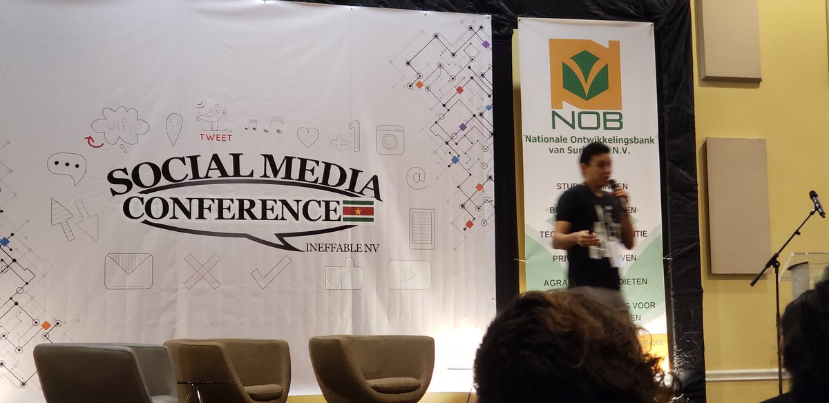 RadkeJen's tweet photo. Enjoyed learning more about the state of #SocialMedia in #Suriname this week. #smcs18 https://t.co/IivR2Grbje