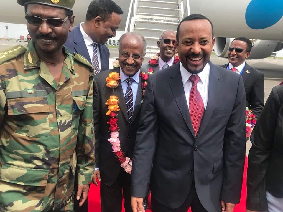 naodephrem's tweet photo. A very warm welcome to #Eritrea brothers. #MakeAHistory #Er #Et https://t.co/6wRcpY8sw3