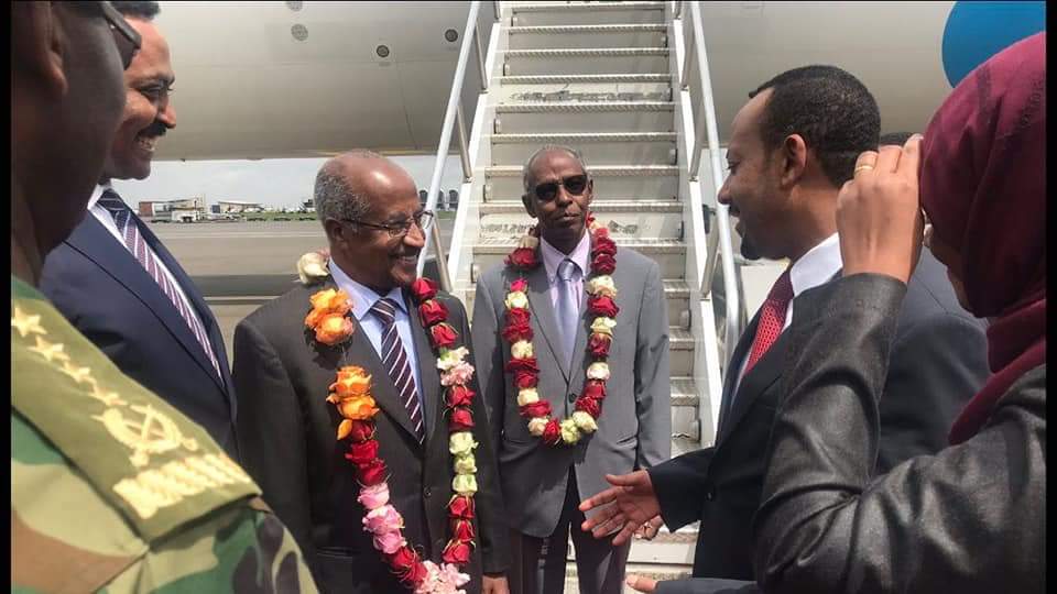 naodephrem's tweet photo. A very warm welcome to #Eritrea brothers. #MakeAHistory #Er #Et https://t.co/6wRcpY8sw3