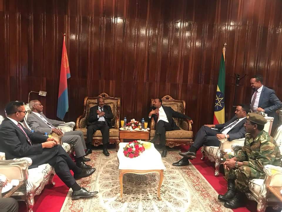 naodephrem's tweet photo. A very warm welcome to #Eritrea brothers. #MakeAHistory #Er #Et https://t.co/6wRcpY8sw3