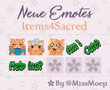 MietzekatzenMan's tweet image. Katze hat neue Emotes!

Danke @MissMoep für die Tollen Emotes finde die super!
Und um das Ganze zu feiern, gibt es ein Giveaway für alle Retweetenden Menschen!
(Retweet muss sichtbar sein!)
Einmal "Darksouls 3" als Steamkey!

Ausgelost wird am 4.07.2018 um 15 Uhr! :3
#BrrMeow