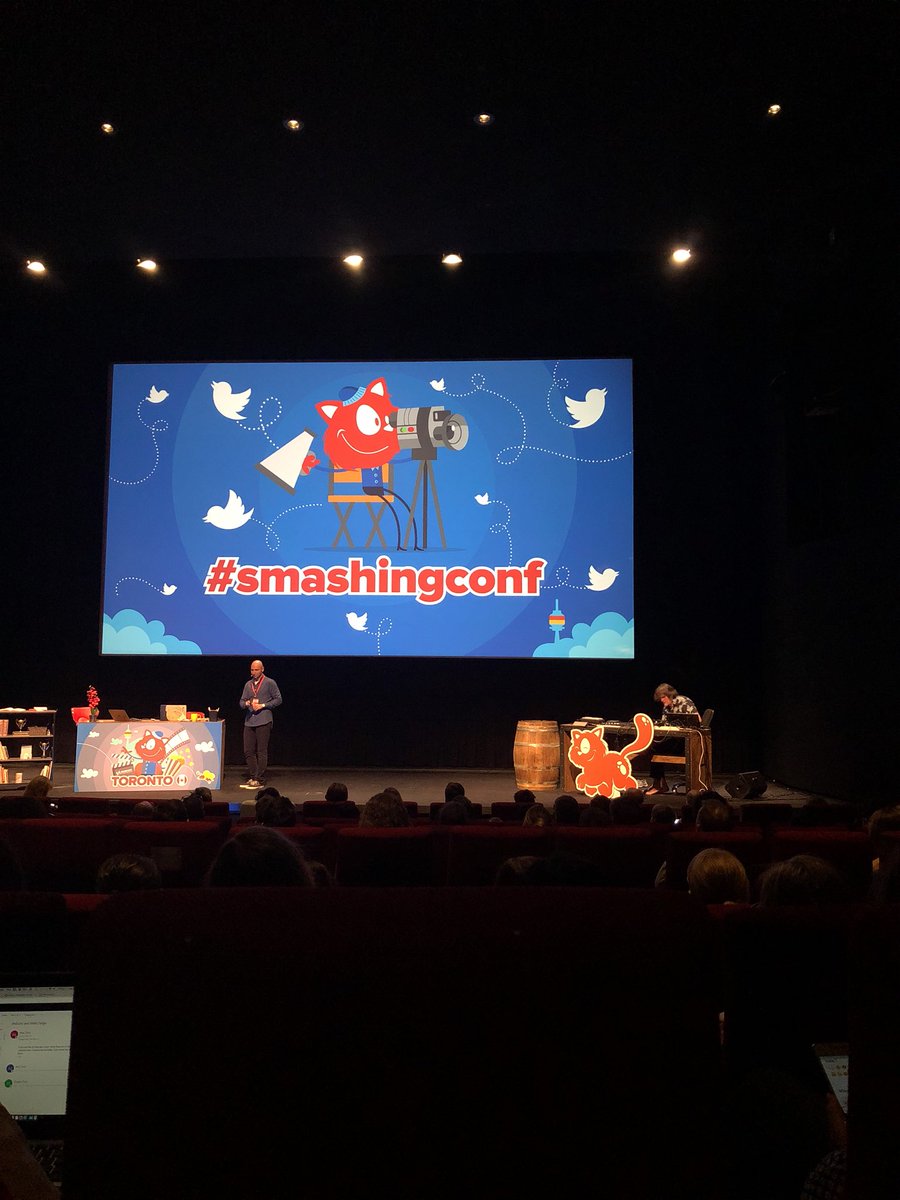 HelloSusan_code's tweet image. So excited to be here for the next 2 days! #SmashingConf