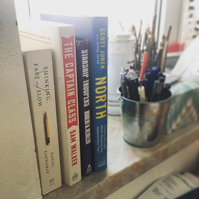 alexbridgeforth's tweet photo. All the books I finished on leave... been on a reading roll lately. #hahnbach, 🇩🇪 https://t.co/uESEEo2POL https://t.co/AD7lOBVX4E