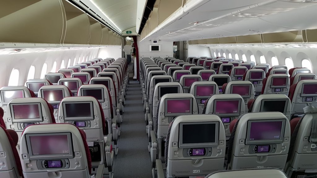 CartwrightTrave's tweet photo. You can fly with Qatar Airways from Cardiff ✈️ Check out our pictures from the stunning Dreamliner 😍 @qatarairways https://t.co/sFdh1lwdz1