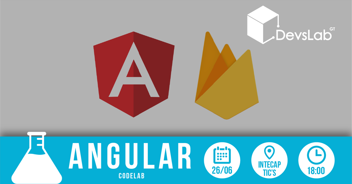 devslabgt's tweet photo. 🤓 ¡HOY NOS VEMOS!
El día de hoy a las 18  horas en @centro_tics salon 301, nivel 3 nos veremos para poner en practica la unión de @angular y @Firebase con nuestro fundador @fjbatresv 

Evento: https://t.co/HtPDaKw2BE
#devsgt #firebase #frontend #tech https://t.co/0MUovrNW1z