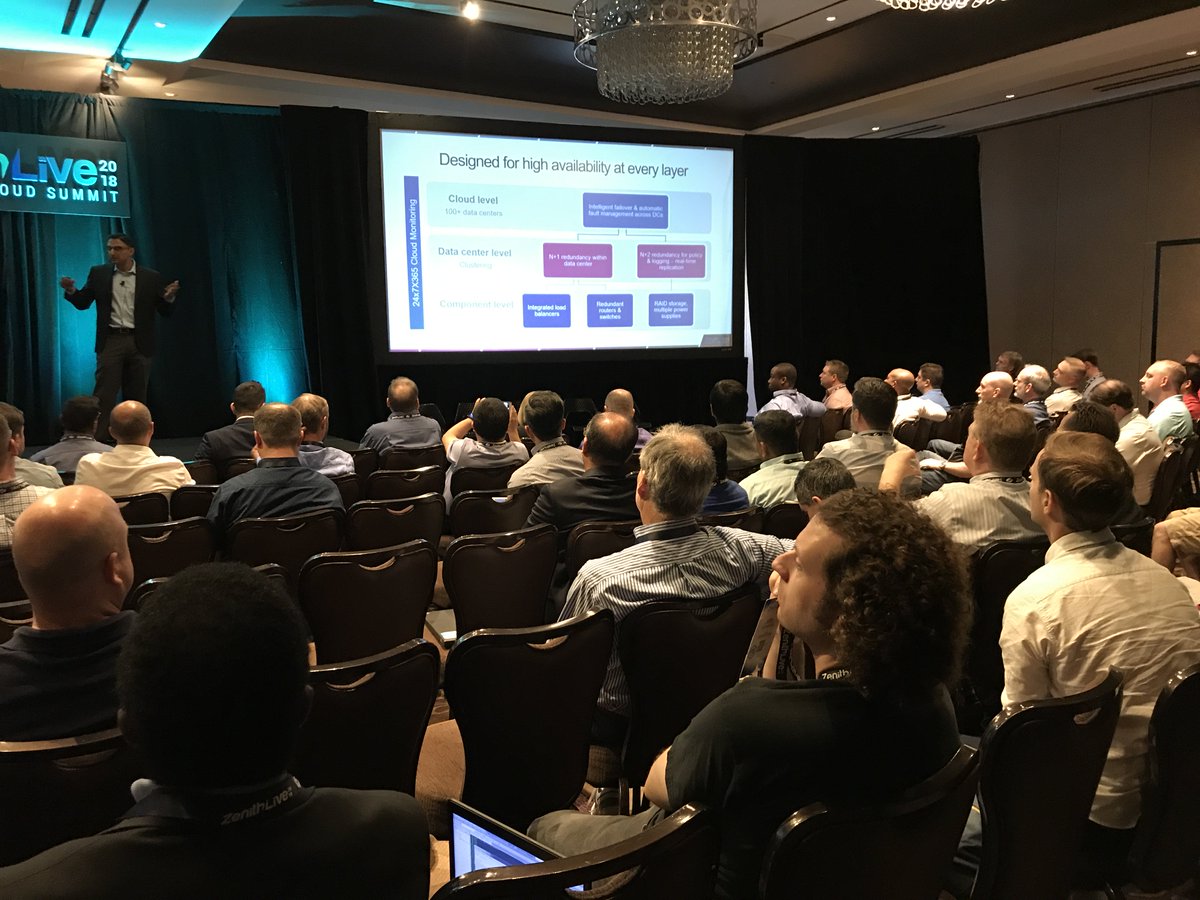 zscaler's tweet image. Ever wondered what the inner workings of the world&apos;s largest #securitycloud looks like? Zscaler CTO, Amit Sinha, and VP of Cloud Operations, Misha Kuperman, are giving us a peek into the Zscaler cloud! #ZenithLive18