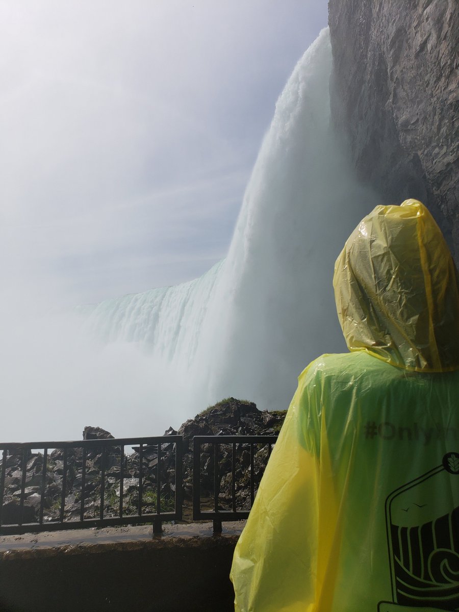 fallsviewcasino's tweet photo. Next stop was getting an up-close look at Niagara Falls with Journey Behind the Falls! @NiagaraParks #OnlyInNiagara #ExploreNiagara https://t.co/R2mDu0uPdO