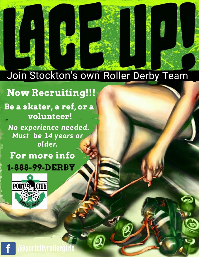 Looking for a new hobby this summer? Become a roller derby girl!