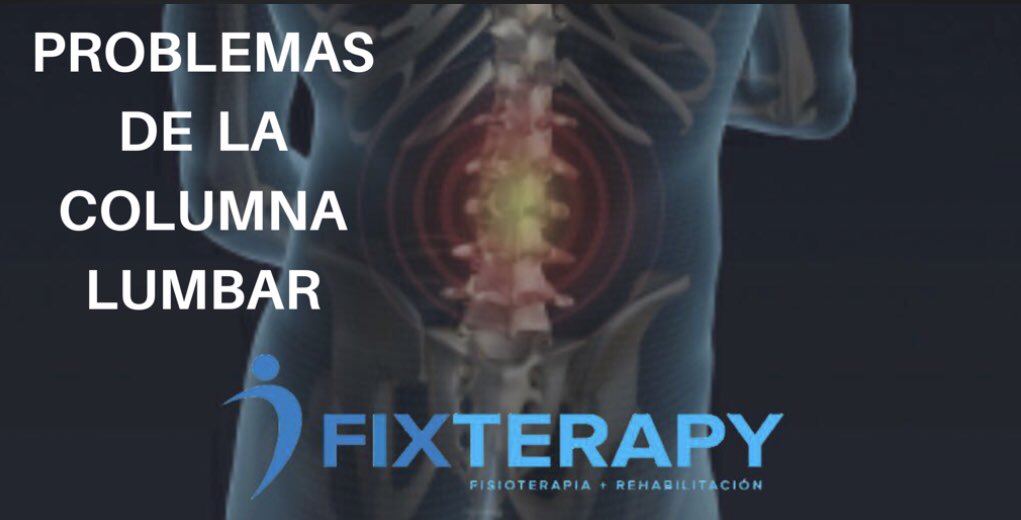 fixterapy's tweet photo. Problemas de la columna lumbar ¿Sabías que el dolor lumbar es la segunda causa más común de ausentismo laboral? 
Este dolor puede aparecer de forma intensa desde un primer momento o aumentar paulatinamente su intensidad a medida que pasan los días. https://t.co/JObOgwEbeS