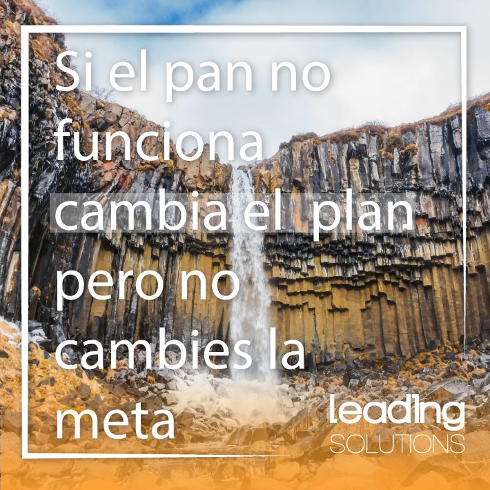 SomosLeading's tweet image. Si el plan no funciona, cambia el plan, pero no cambies la meta 🚀💪
#LeadingSolutions #Éxito #Supérate #NacidosParaTriunfar