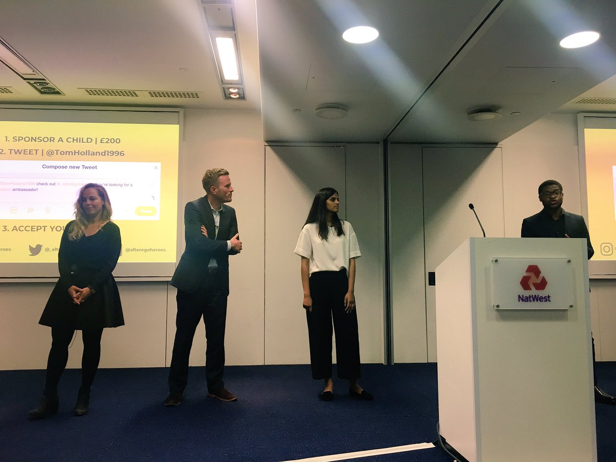 FundingNetwork's tweet photo. Final pitch at #Crowdbacker2018! @_AlterEgoHeroes, an inspiring pitch about how they're improving lives for children with dyslexia https://t.co/u2aPGgRBj7