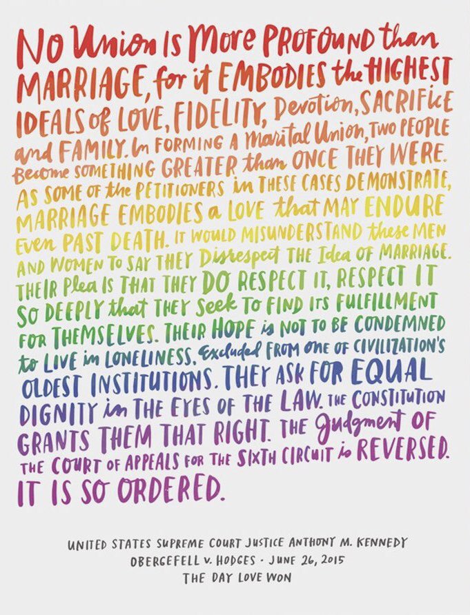 TheMoInMontrose's tweet photo. #LoveWins #ItIsSoOrdered https://t.co/YpHQgVsjdr