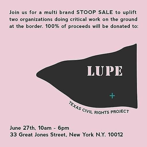 FAMILIES BELONG TOGETHER!!! Please share this TODAY and then join us TOMORROW to support families at the border. 100% of proceeds will be donated to LUPE and TEXAS CIVIL RIGHTS PROJECT.  Please join @maisonmayle @adamlippes <a href="/aceandjig/">ace&jig</a> @jenniferfisherjewe… bit.ly/2lz0rCw