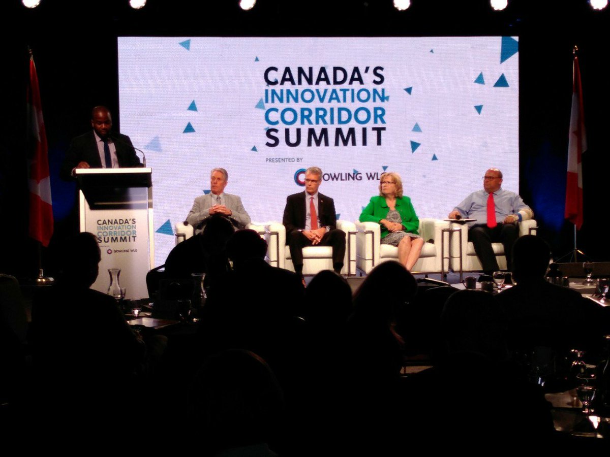 berryonline's tweet photo. A great discussion with colleagues @FredEisenberger, @RickGoldring and @LindaJeffrey on the #MayorsPanel at #CICS2018. Lots of consensus on everything from better movement of people to importance of even more collaboration amongst all municipal partners! https://t.co/D6AckDHCsy