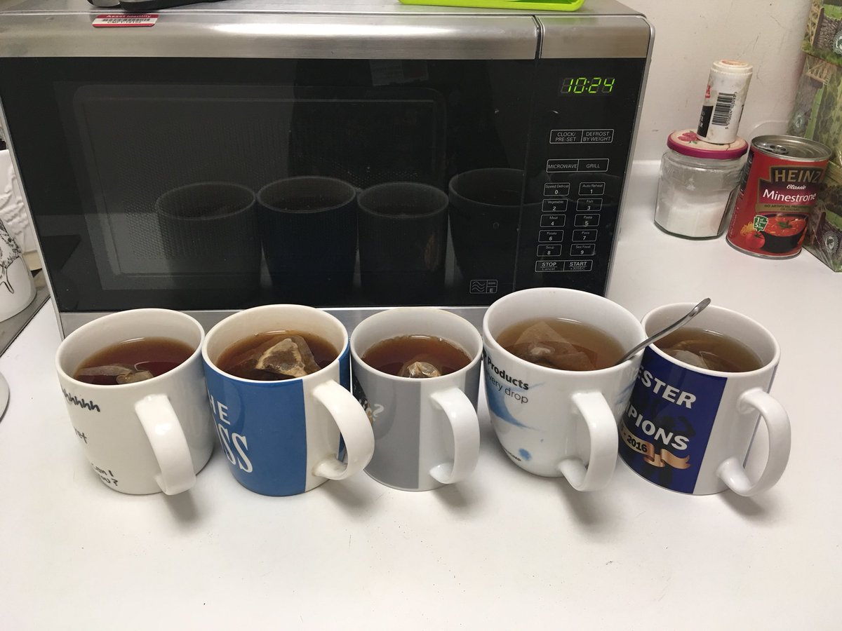 WendywooOgden's tweet photo. When you stupidly ask ‘who wants a brew?’ #teamstemcell #stemcelllab @RMCHosp @LabMedicineCMFT https://t.co/SozHWJDIrj