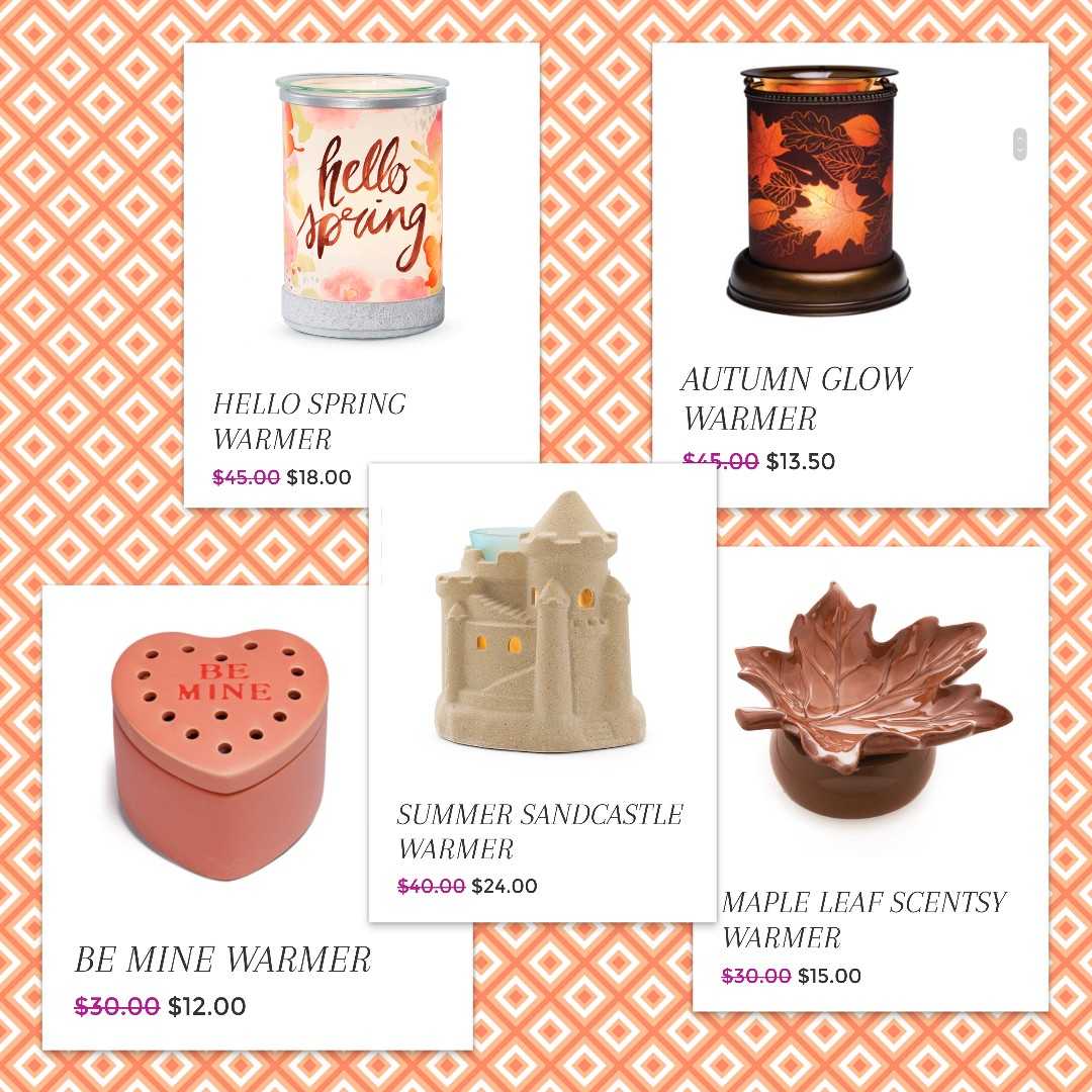 Wacky4Wickless's tweet photo. THE SCENTSY SUMMER FLASH SALE IS LIVE!
I'm so excited! 
Go to https://t.co/jMQVQbh89m to shop! 
Look at these amazing holiday/seasonal warmers starting at $8! #scentsy #sale #FlashSale #summer #homedecor #homedecorating #gifts #wax #wickless #Aromatherapy #aroma #WomanInBiz https://t.co/HNiT99COKD