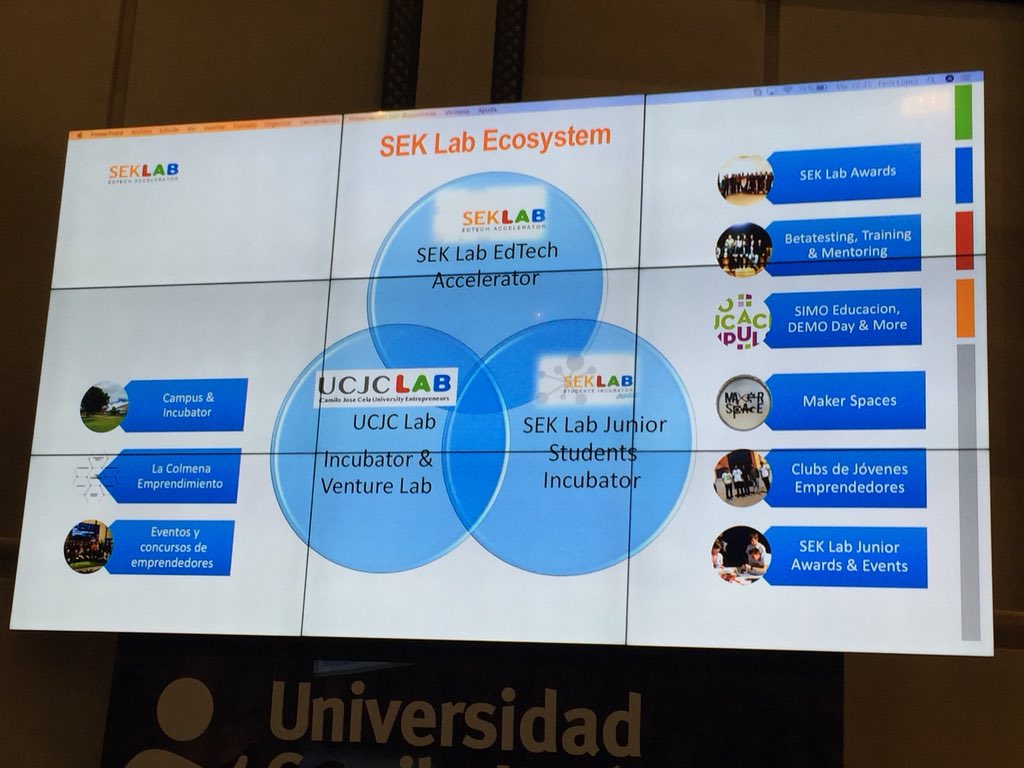 designetworking's tweet photo. De #SEKLabJunior a la final de @SEK_Lab sabiendo que @Pentagrom @schooltivity  las usan en @institucionsek #SEKLabDEMODAY y creando un ecosistema #emprendedor desde la infancia a la #unoversidad @universidadcjc #UCJClab  @SegoviaNieves gracias por confiar en @felixlopez https://t.co/hwDjQYyv8e