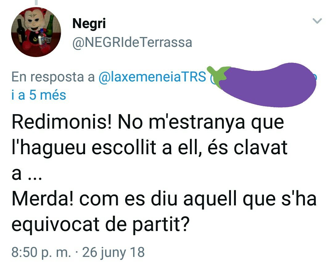 La mare que em va matricular!
He tornat?!

#PutaSabadell