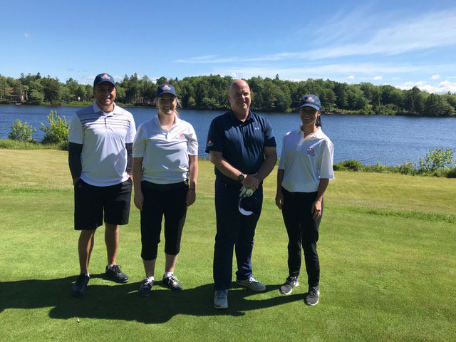 Great weather for a day on the green in support of @MEnergyAssoc's Closest to the Hole Golf Tournament! The event builds awareness of prostate cancer and raises funds to support local programs. #fundraiser #golfingforacause
