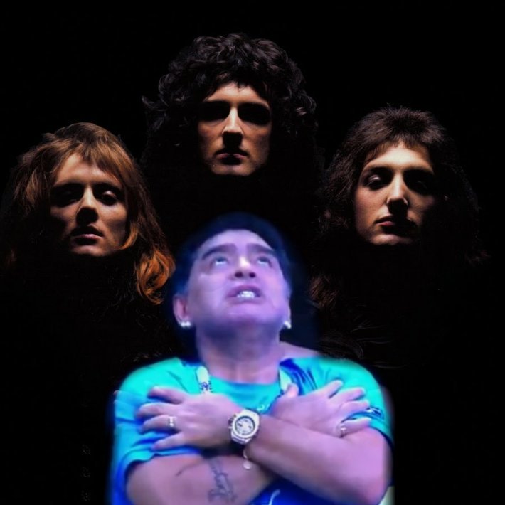 Queen + Diego Armando Maradona #ARG #Rusia2018