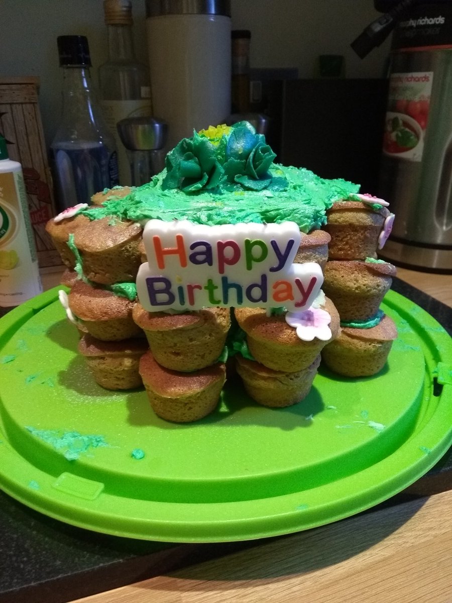 opozboom's tweet photo. My mum b day cake I made her https://t.co/fp1HPOTtK9
