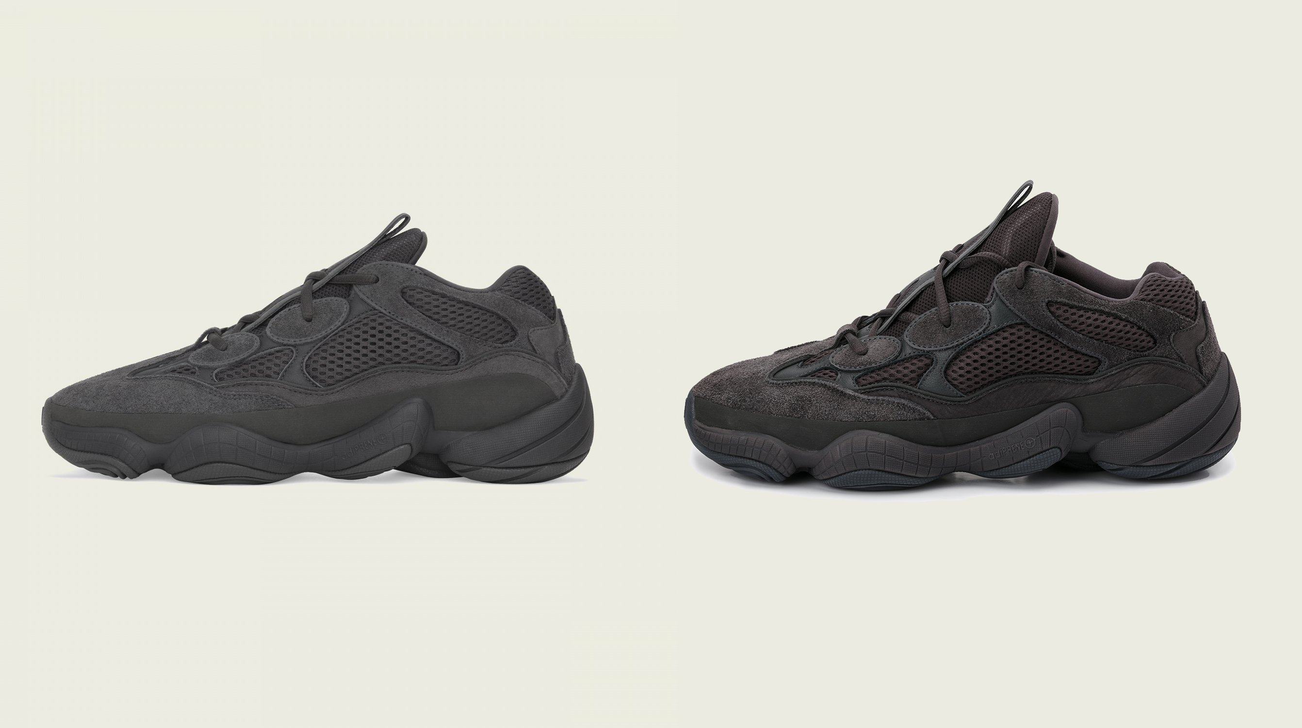 YEEZY MAFIA on X: "YEEZY 500 Utility Black (Release) vs Shadow Black  (F&amp;F) Which one do you prefer ? https://t.co/Csg2aoWkLs" / X