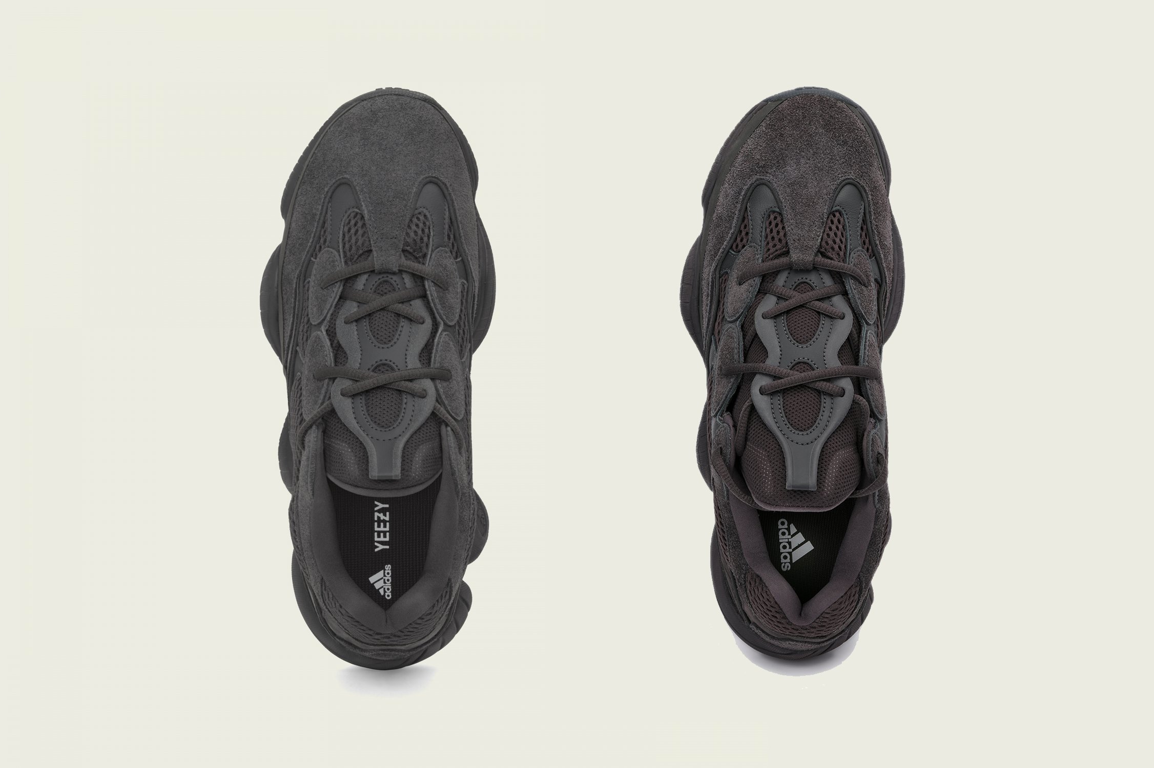 Shadow black sales yeezy 500