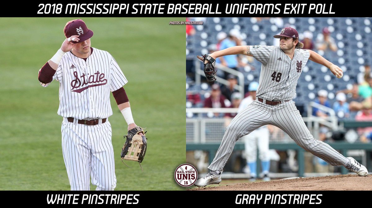 mississippi state pinstripe baseball jersey