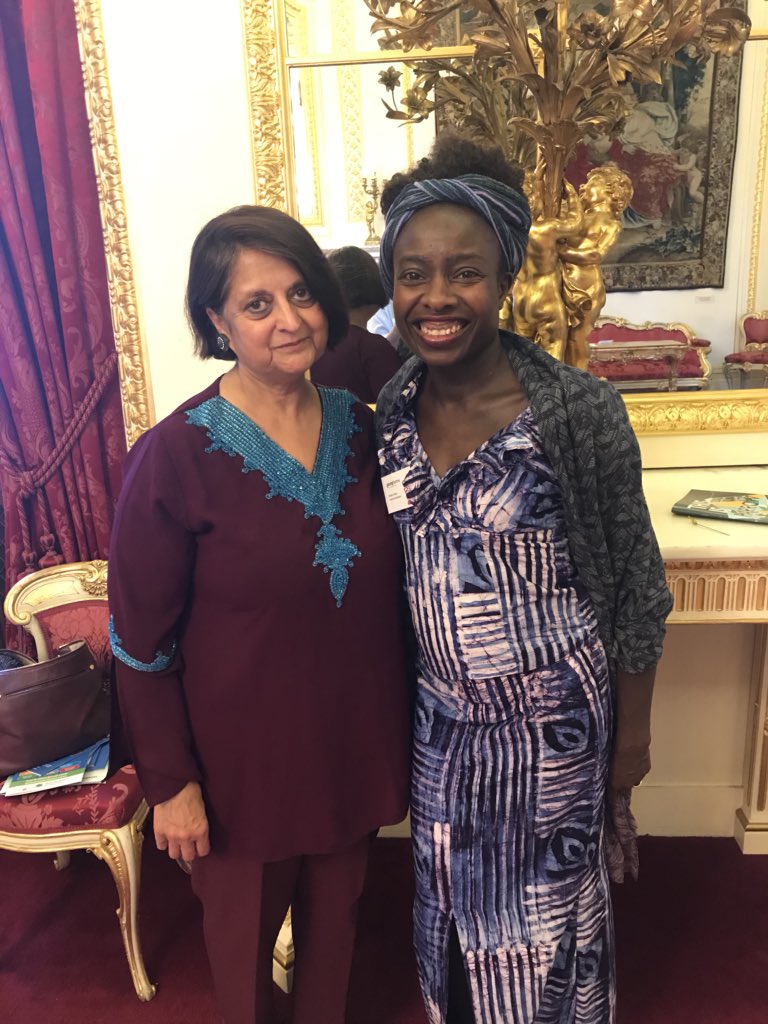 youngharrowf's tweet photo. Our lovely Keisha (HYF) with Ranu from @SaiSchoolHarrow one of our members at the This is Harrow event. #thisisharrow @GoldsmithsCo @youngharrowf @HarrowCouncil https://t.co/X4oW97tXVa