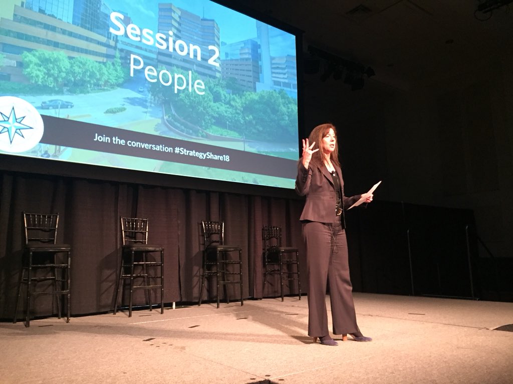 ReedOmary's tweet photo. #StrategyShare18 session 2 being launched by Shari Barkin. “It’s about people”.
#MedEd https://t.co/YTjaCaQkGN