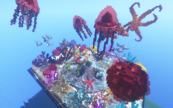 Aquaria - underwater organics.

Render ; Lysoon