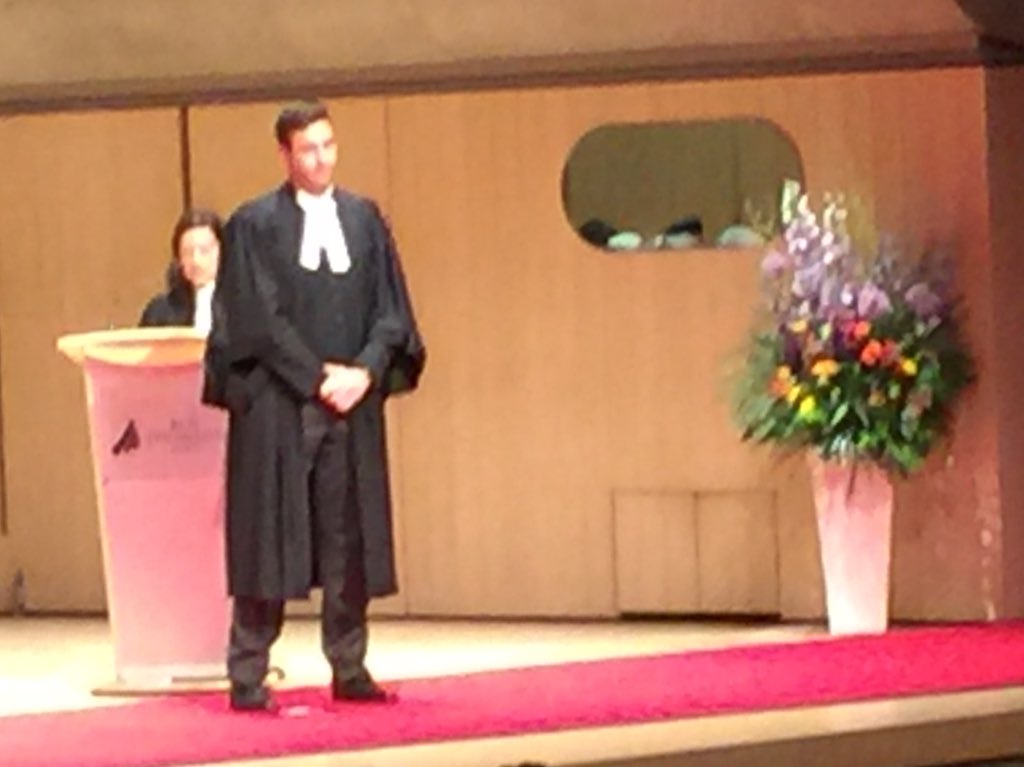 MarkOrlan's tweet photo. So proud of @MikeyOrlan #Lawyered #LSOcall #calltothebar Congrats! 🎉 https://t.co/bQAfOzk0An