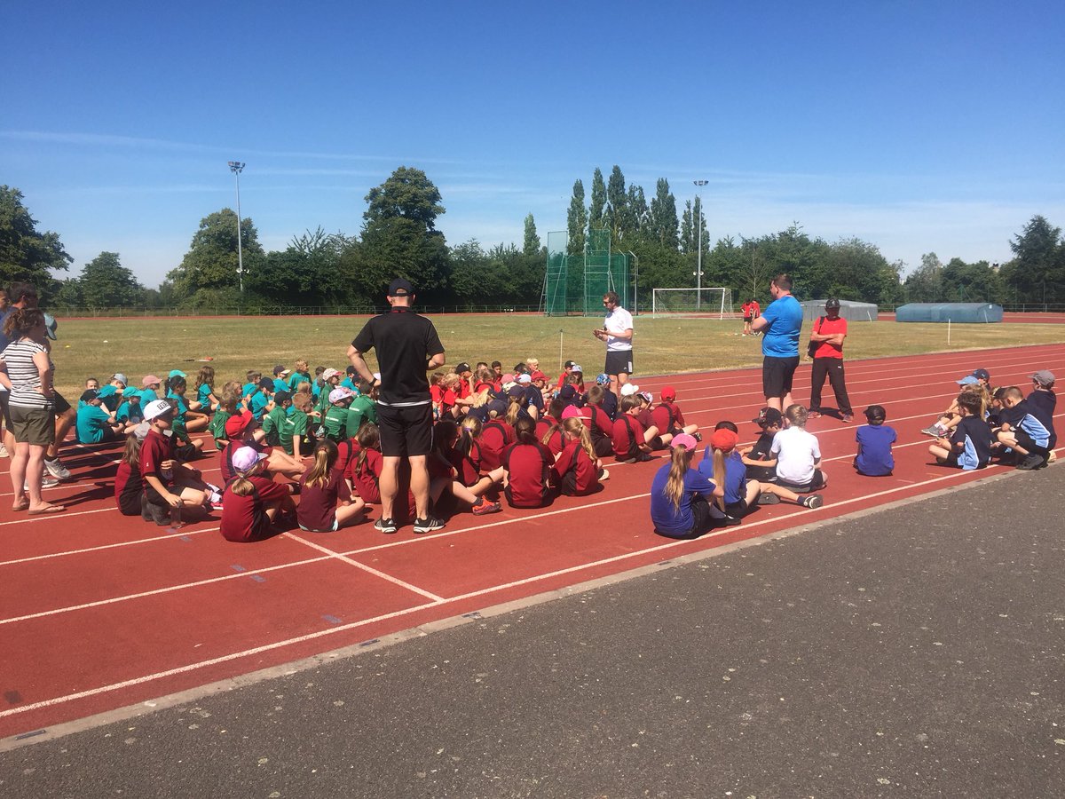 Over 100 students taking part in our <a href="/BSPprimarySSCO/">Bury Schools Sport</a> QuadKids event <a href="/KingEdVISchool/">KingEdwardVISchool</a> <a href="/SuffolkPESN/">Suffolk PE & Sport</a> led by <a href="/KingEdVIsport/">King Edward VI Sport</a> leaders #care2lead
