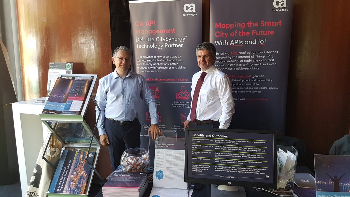 clarkian8's tweet photo. How do #APIs take #SmartCities from concept to value? Visit @CAapi booth #Deloitte #SmartCities Living Lab event #cascais for great #API #IoT insight https://t.co/dLj8Iq5uhr