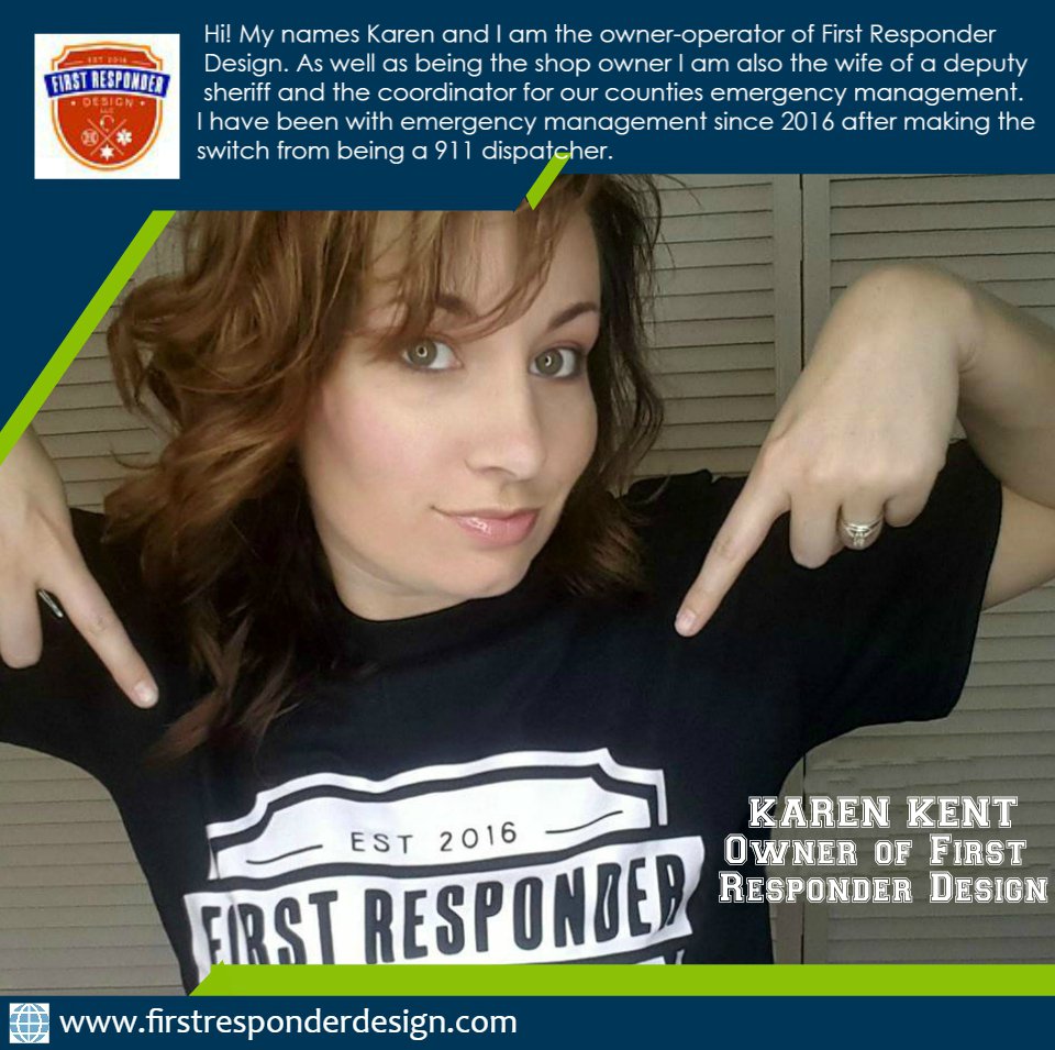 Hi! My names Karen and I am the owner-operator of First Responder Design.
______________________
Visit our shop ⬇
🌐 firstresponderdesign.com

#FirstResponderDesign #FreeShipping #DecalsFreeShipping #BigNews #StarofLife #cardecal #emsfamily #familycarstickers #paramedicfamily