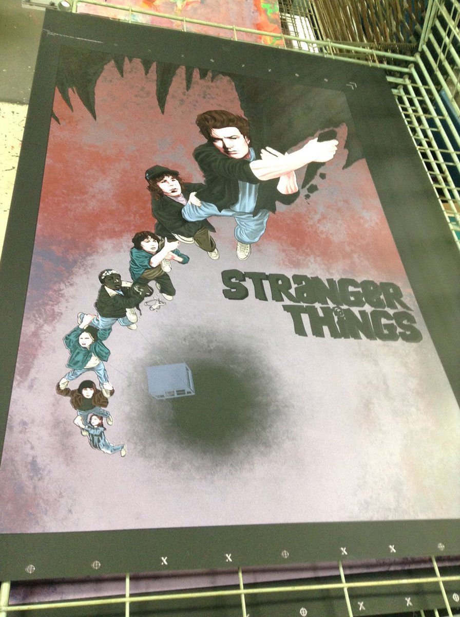 vgkids's tweet image. Today's #testprinttuesday features a host of test sheets from @michaelmcgee15's Stranger Things private commission.

#testprint #testsheet #screenprinting #screenprint #strangerthings #mikemcgee #vgkids #notforsale