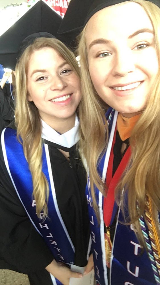 SFCALUMNI's tweet photo. Congratulations to our Graduate of the Day: Megan Kuehne. We are proud to have you as our alumna! #SFCGrad2018 #gradonthewater https://t.co/R3CwkOTPYg