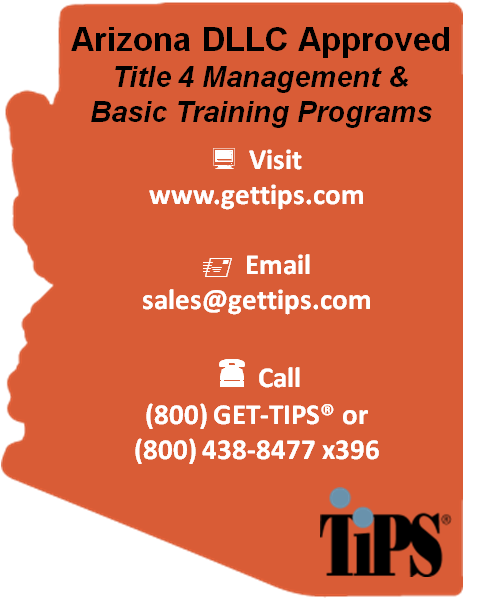TIPSTraining's tweet photo. Sign up for #Arizona #Title4 and #alcohol server training for through @TIPSTraining. #GetTIPSTrained today! https://t.co/iDdNkPhOsm