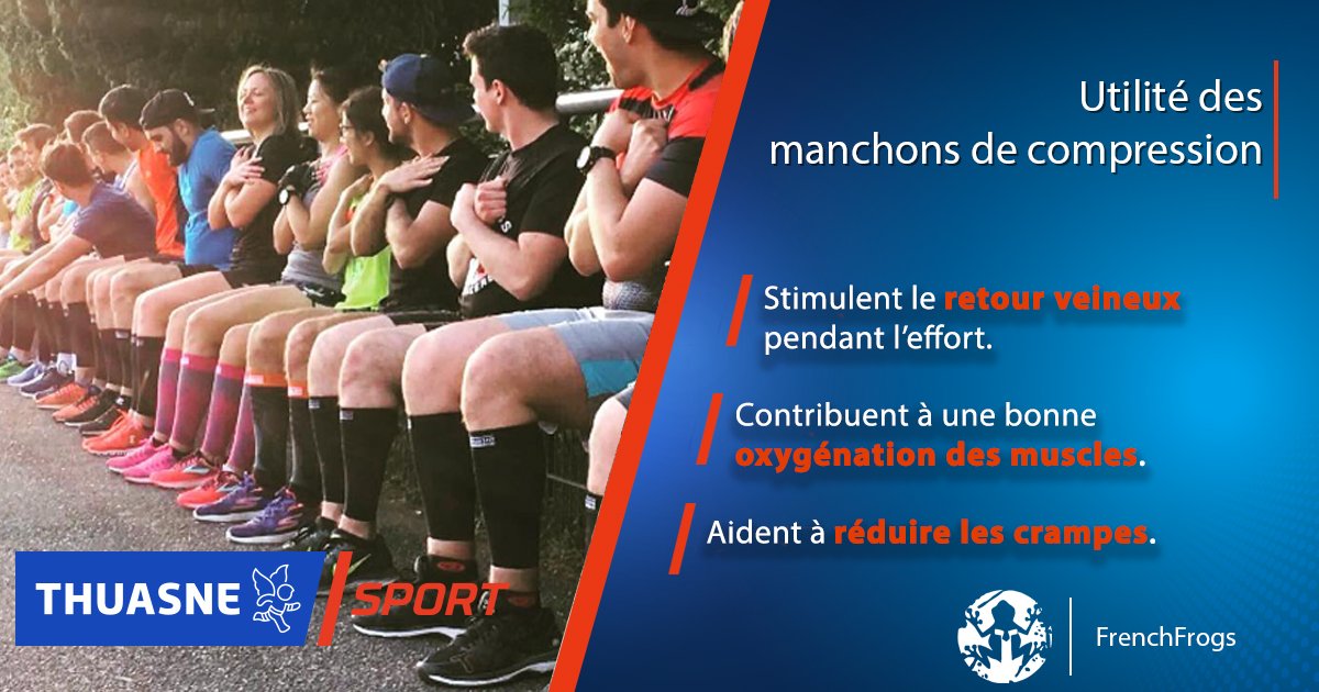 Tu te demandes l'utilité des manchons de compression ? 
<a href="/THUASNESPORTS/">THUASNE SPORTS</a> en partenariat avec <a href="/FrenchFrogsOCR/">French Frogs OCR</a>  t'apporte des réponses ! facebook.com/FrenchFrogsOCR…