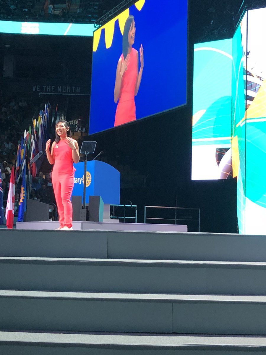 Rotary International tweet media